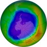 Antarctic Ozone 2011-10-09